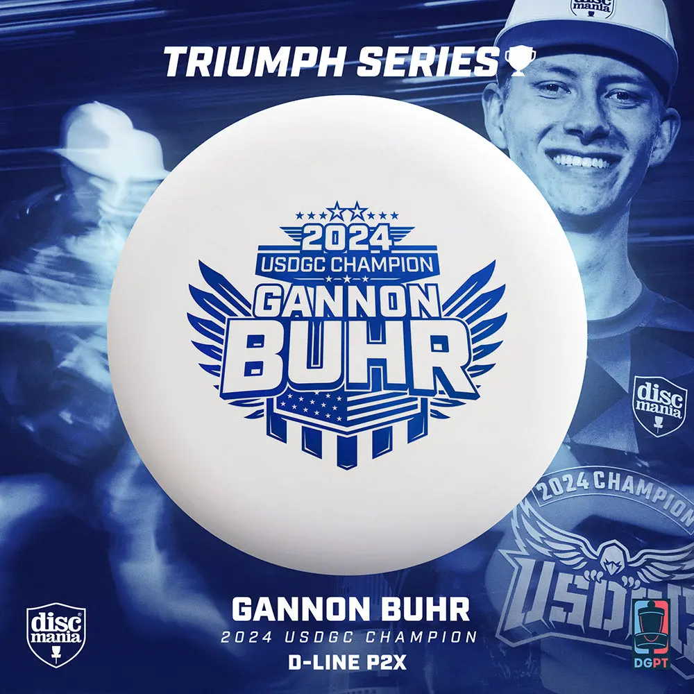 Discmania Flex 3 D-Line P2x Gannon Buhr 2024 Usdgc Triumph Series 1