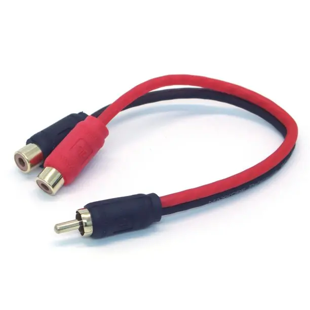Dblink Mey2f Maxkore Rca 1-Male To 2-Female Splitter 1