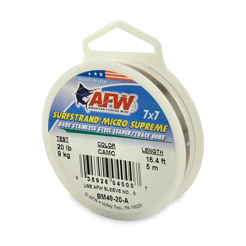 Afw Surfstrand Micro Supreme 7X7 Wire Leader 1