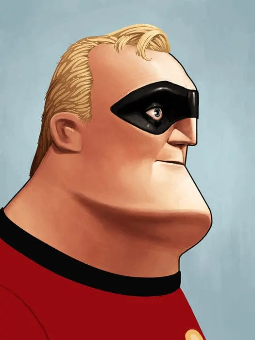 Mr. Incredible Portrait 1