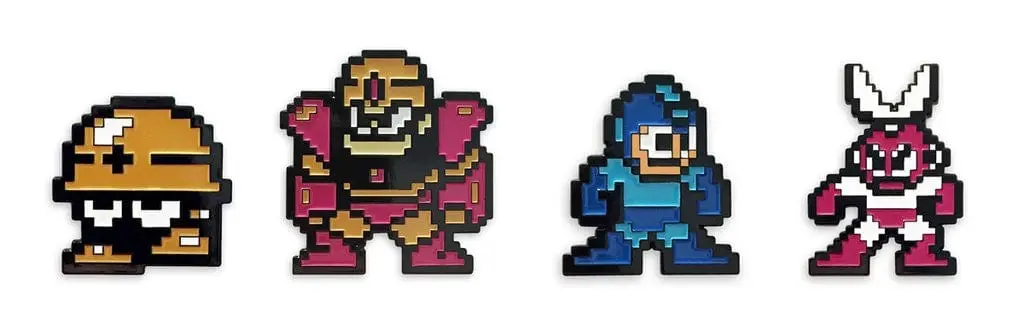 Mega Man Enamel Pin Set 1