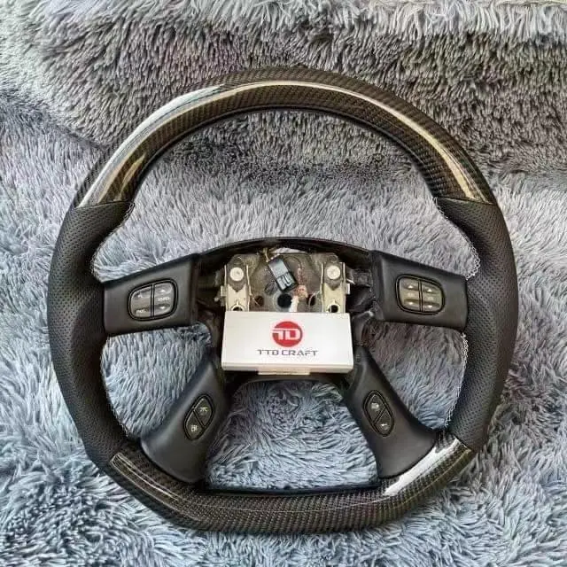 Ttd Craft Chevrolet 2003-2006 Avalanche Carbon Fiber Steering Wheel 1