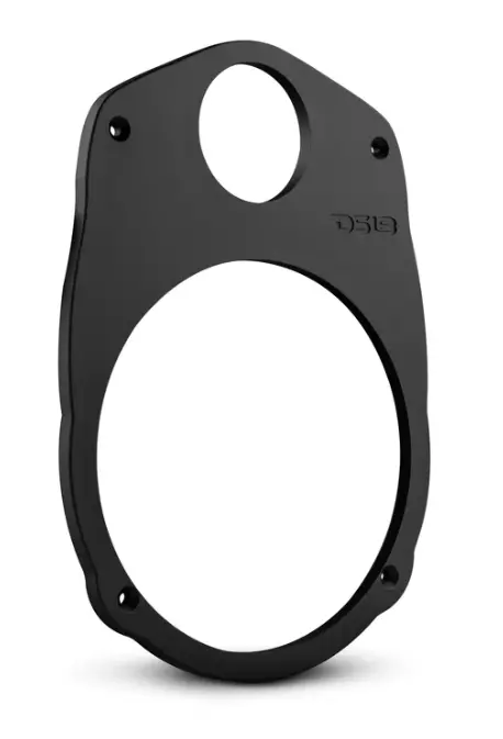 Ds18 Mp69 Adapter, Converts 1-6X9" Hole To 1-6.5" And 1-Tweeter Holes 1