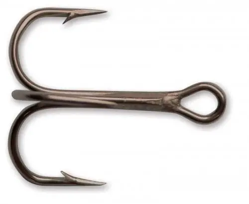Mustad 35647 Bronze Classic Treble Hooks 25Pk 1