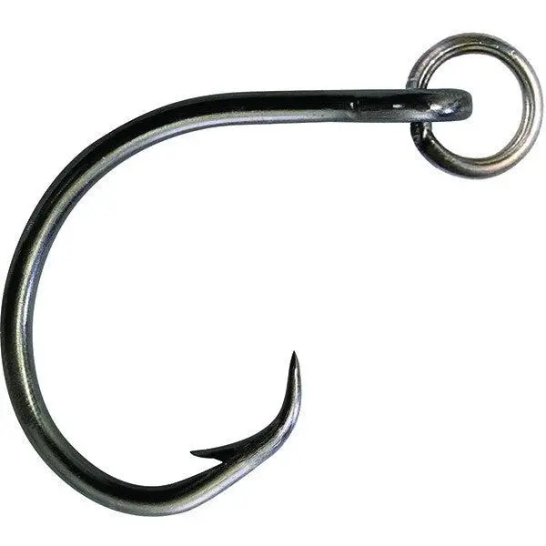 Mustad 3X Demon Perfect Circle Ringed Hook R39942np-Bn 1