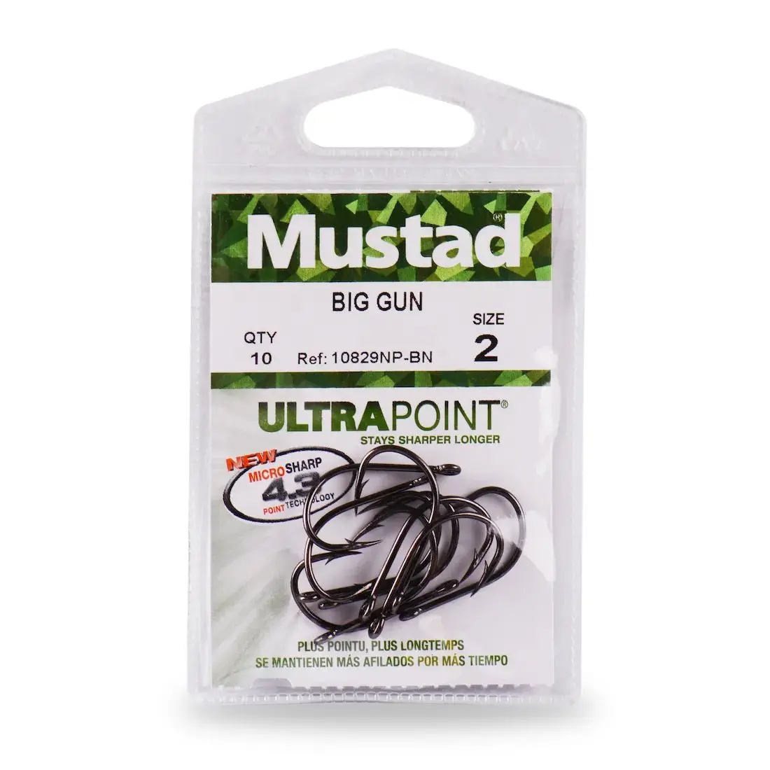 Mustad Big Gun Hooks 10829Np-Bn 1