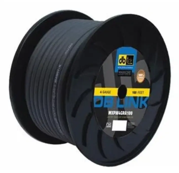 Db Drive Mxpw4 Maxkore Ofc 4 Gauge Power Cable 100Ft 1