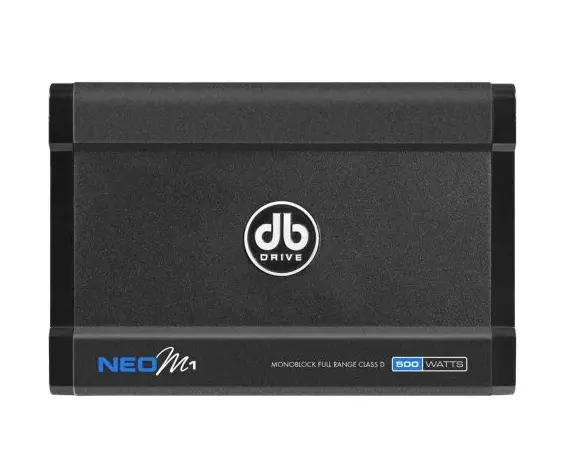 Db Drive Neo-M1 Class D 1 Channel Marine Amplifier 1
