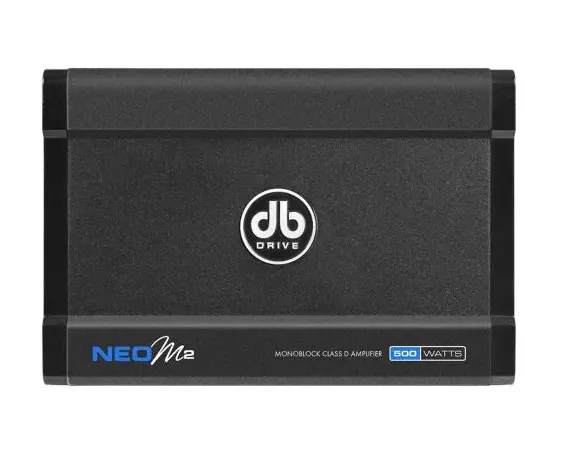 Db Drive Neo-M2 Class D 2 Channel Marine Amplifier 1