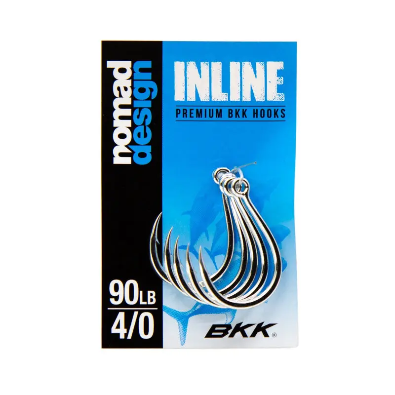 Nomad Premium Bkk Inline Eye Single Hooks 1