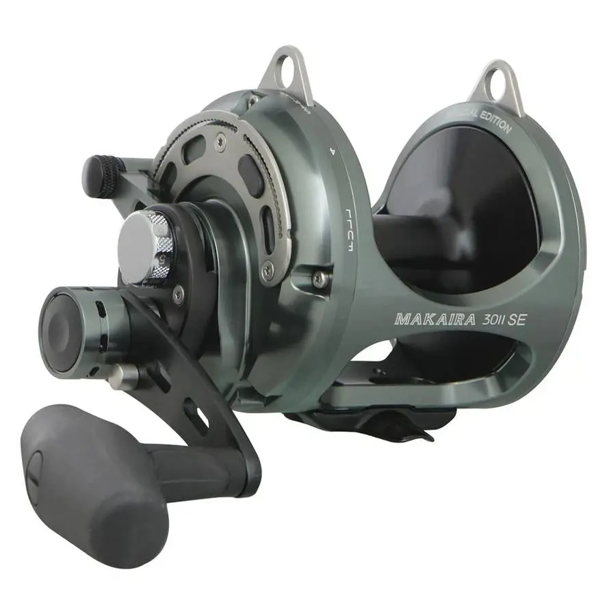 Okuma Makaira SEA 2-Speed Lever Drag Reel – Dual-Gear Ratio Offshore Game Fishing Reel - Image 2