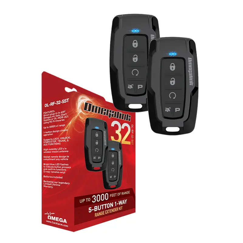 Omega Ol-Rf-32-Sst 5-Button One-Way Range Extender Kit 1