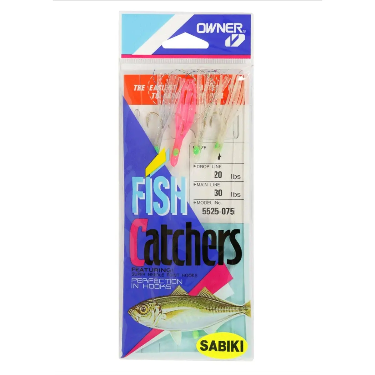 Owner Sabiki Rigs Squid Skirt Fish Catchers 1