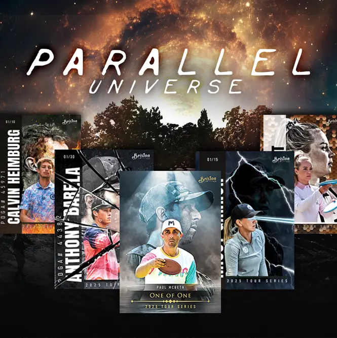 Brixton Official Disc Golf Trading Cards - 2025 Tour Series 2