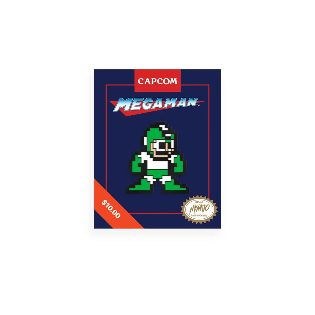 Mega Man Leaf Suit Enamel Pin 1