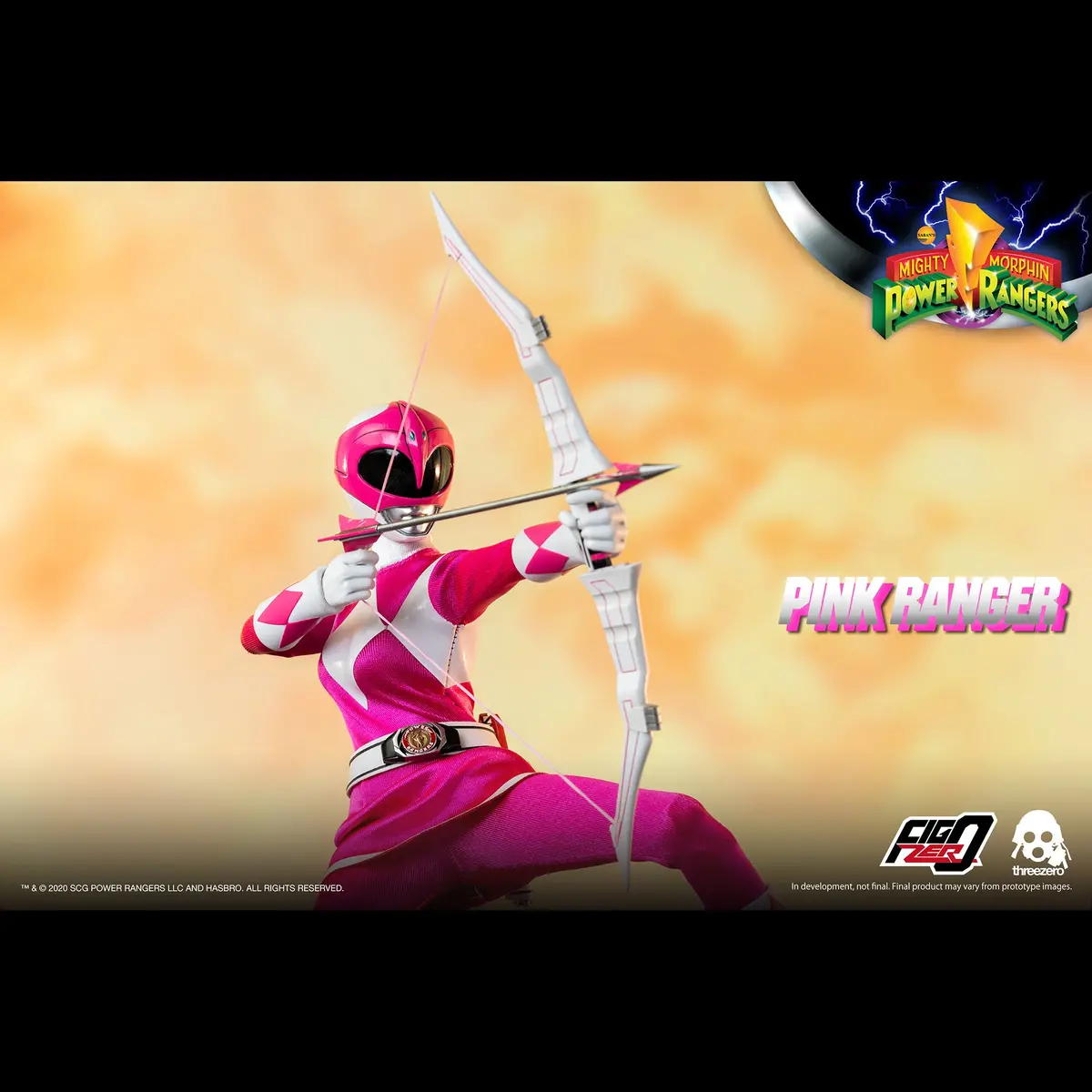 Mighty Morphin Power Rangers Pink Ranger Collectible Figure 1/6 Scale By Threezero 2