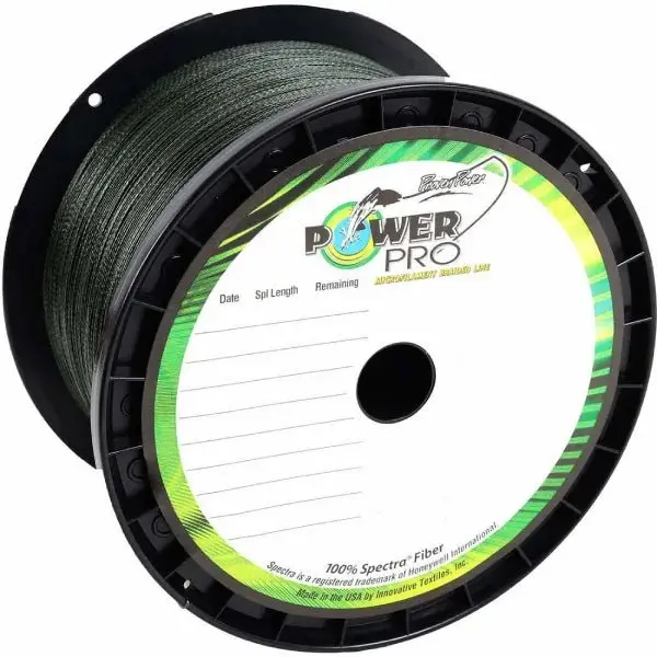 Power Pro Braid Green 1500Yds Bulk Spools 1