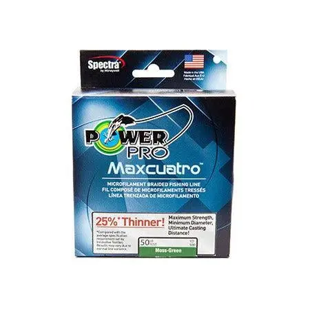 Power Pro Maxcuatro Micro Braided Line 500 Yards 1