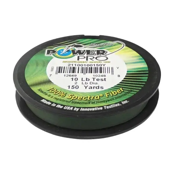 Power Pro Spectra Braided Line Moss Green 300 Yards 1