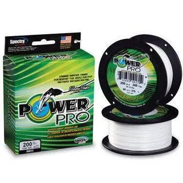 Power Pro Spectra Braided Line White 300 Yards 1