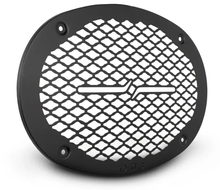 Ds18 Pro-Grill69ms Universal 6X9" Shallow Metal Speaker Grill Covers -Red Or Black 1