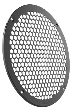 Ds18 Pro-Grill8ms Universal 8" Hex Pattern Shallow Metal Speaker Grill Cover - Red Or Black 1