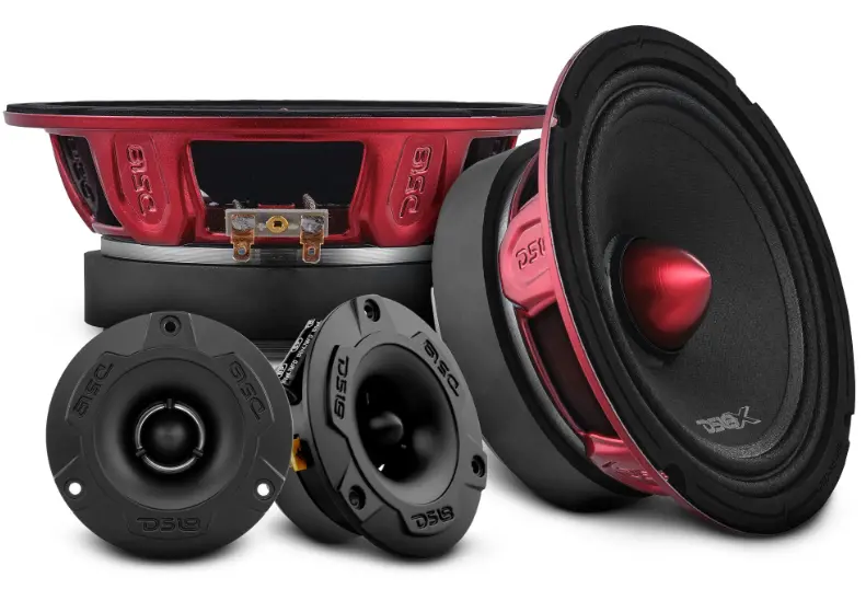 Ds18 Pro-X6.4Bmpk Package With 2 Pro-X6.4Bm Mid Ranges And 1 Pro-Twx1/Bk Tweeters 1