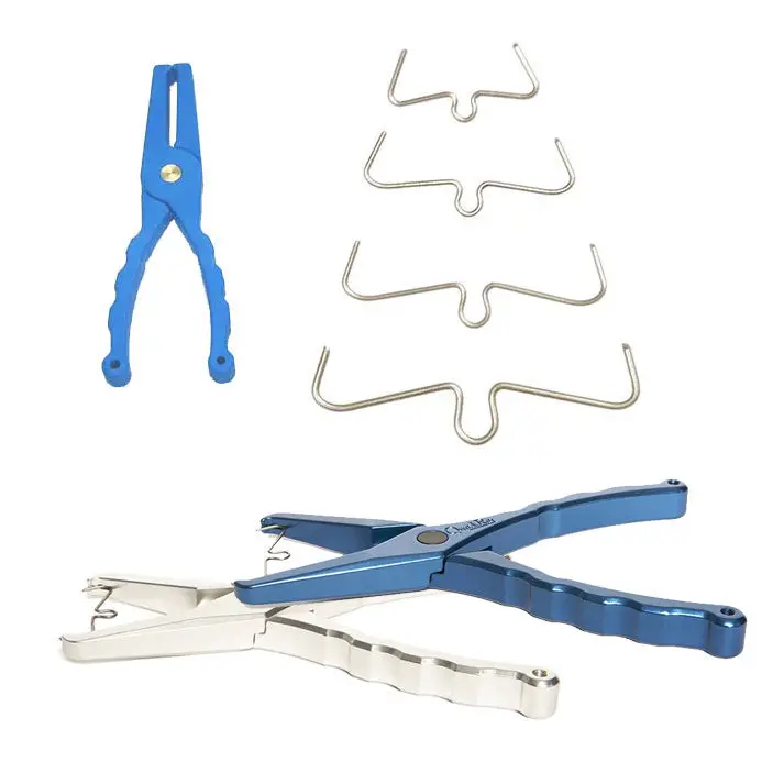 Quick Rig Bait Bridling Tool & Bridling Clips 1