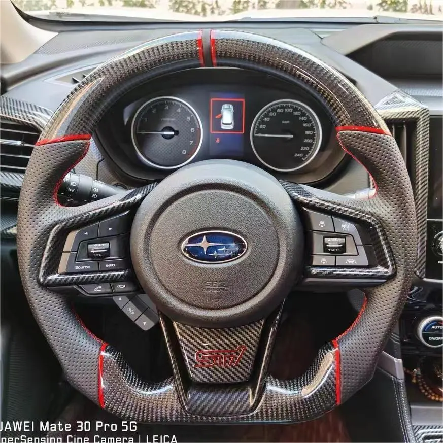 Subaru 2019-2026 Forester Outback Xv Real Carbon Fiber Steering Wheel |Ttd Craft 1
