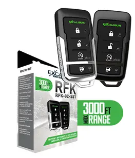 Omega Rfk-32-Sst 4-Button One-Way Remote Kit 1