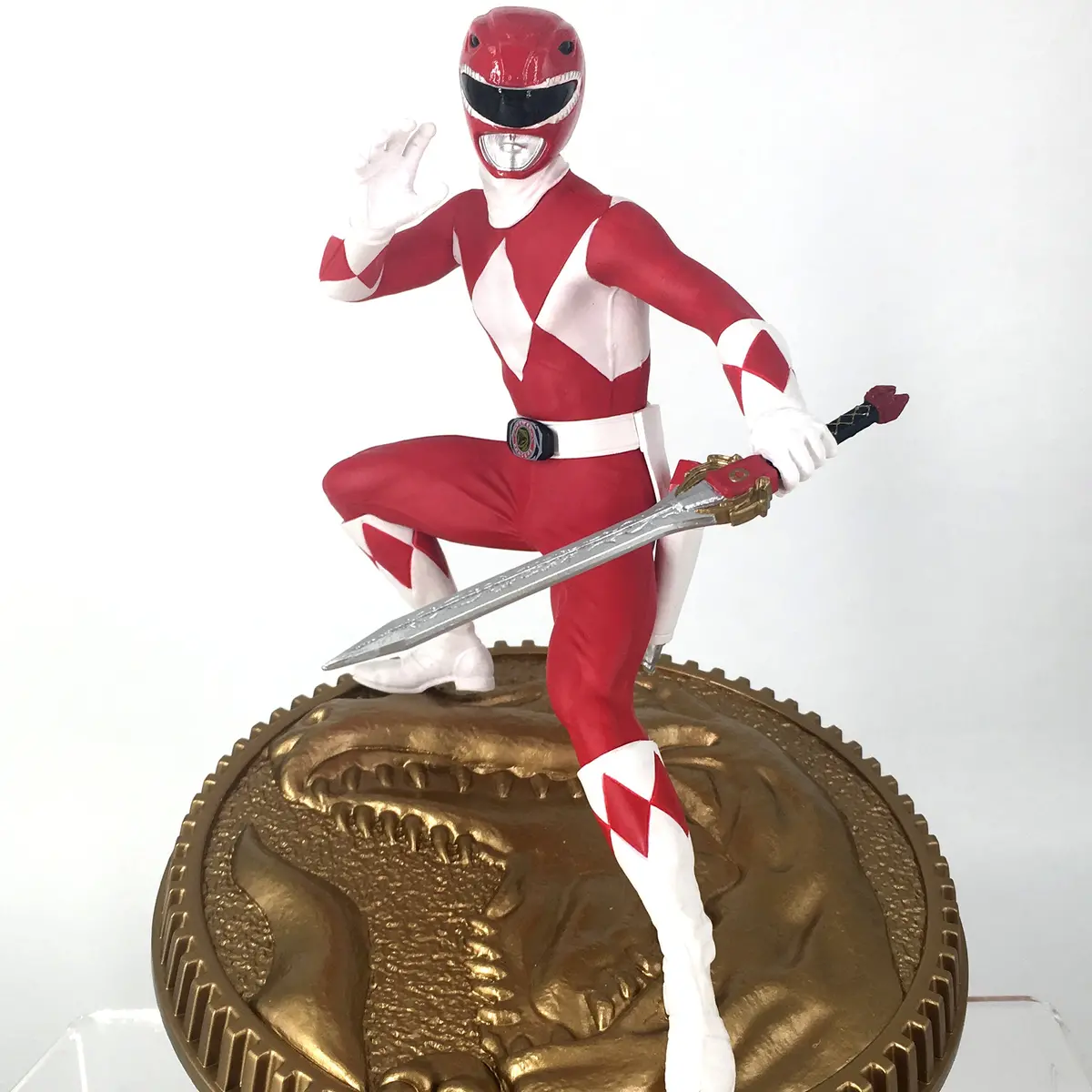 Mighty Morphin Power Rangers Red Ranger Collectible Figure By Pcs Collectibles 1