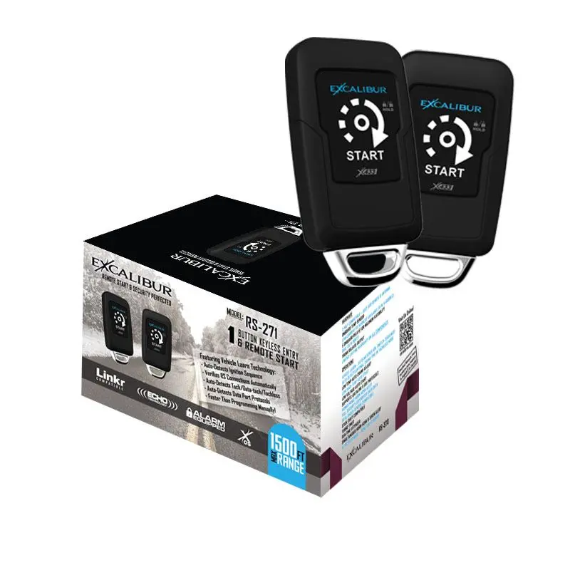 Omega Excalibur Rs271 1-Way Remote Start And Keyless Entry 1