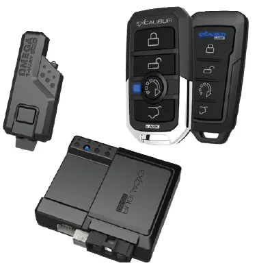 Omega Excalibur Rs380 1-Way Remote Start And Keyless Entry 1