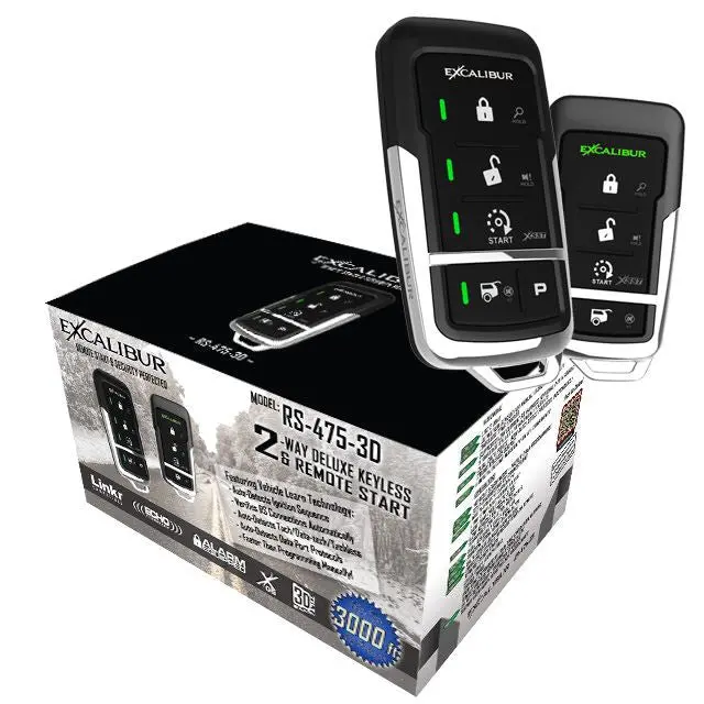 Omega Excalibur Rs4753d 2-Way Remote Start, Keyless Entry 1