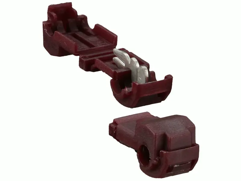 Metra Rtt 100 Pack Red T-Tap Connectors 22/18 Gauge 1