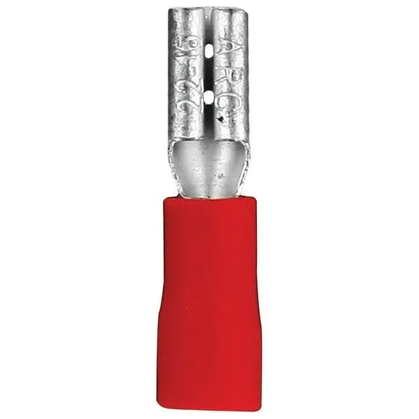 Metra Rvfd110 Female Quick Disconnects 22/18Ga Red .110" 1