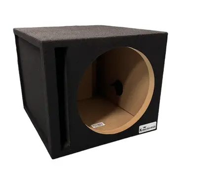 King Boxes S12v Single Vented 12" Subwoofer Box 1