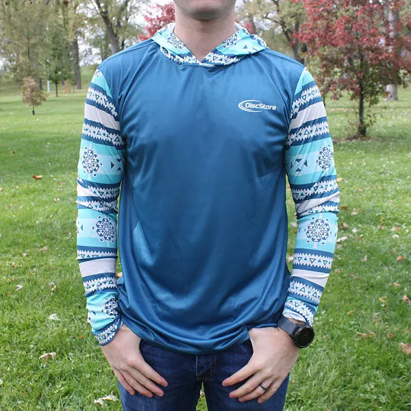 Full Sub Blue Saguaro Hooded Jersey 1