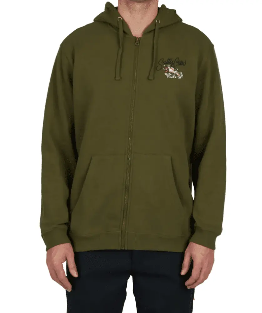 Salty Crew Castoff Zip Fleece 1
