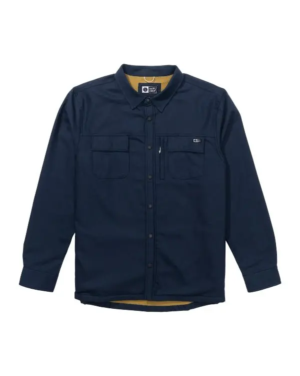 Salty Crew Fathom Tech Shacket - Midnight Navy 1