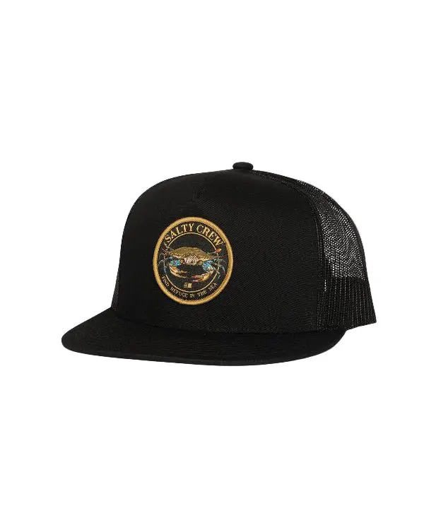 Salty Crew Jimmy Trucker Hat - Black 1