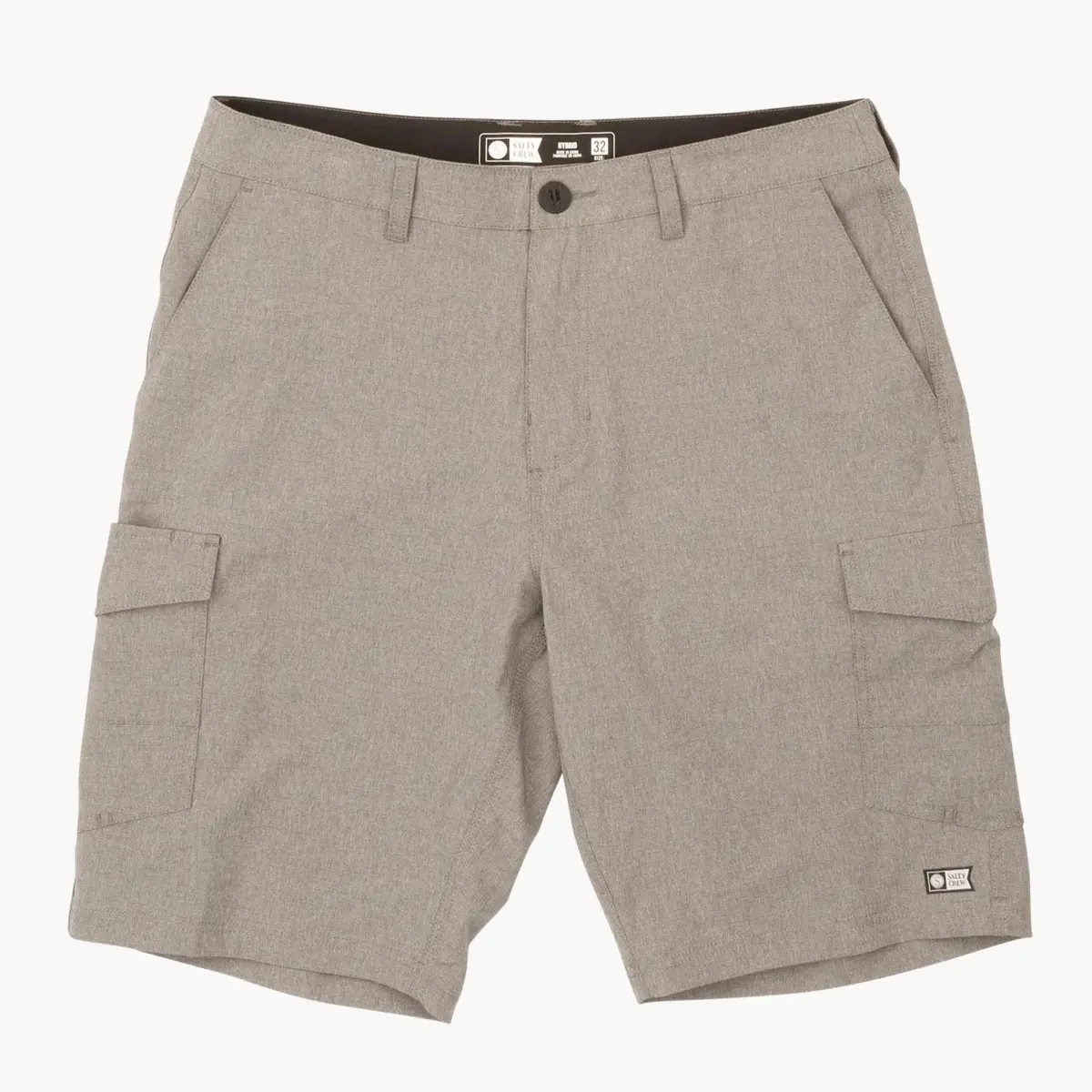 Salty Crew Drifter 2 Hybrid Cargo Shorts Grey 1