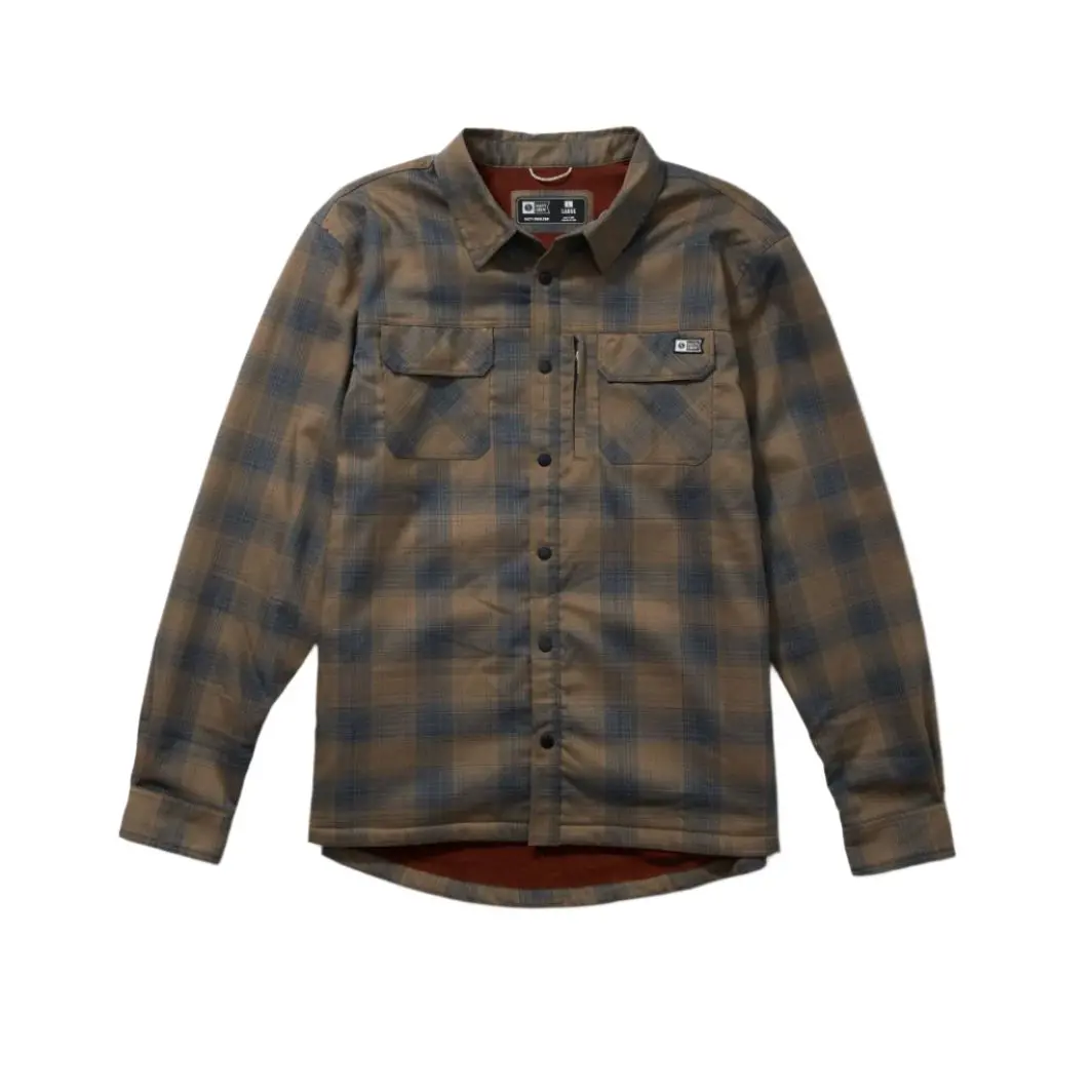 Salty Crew Fathom Tech Shacket Flannels 1