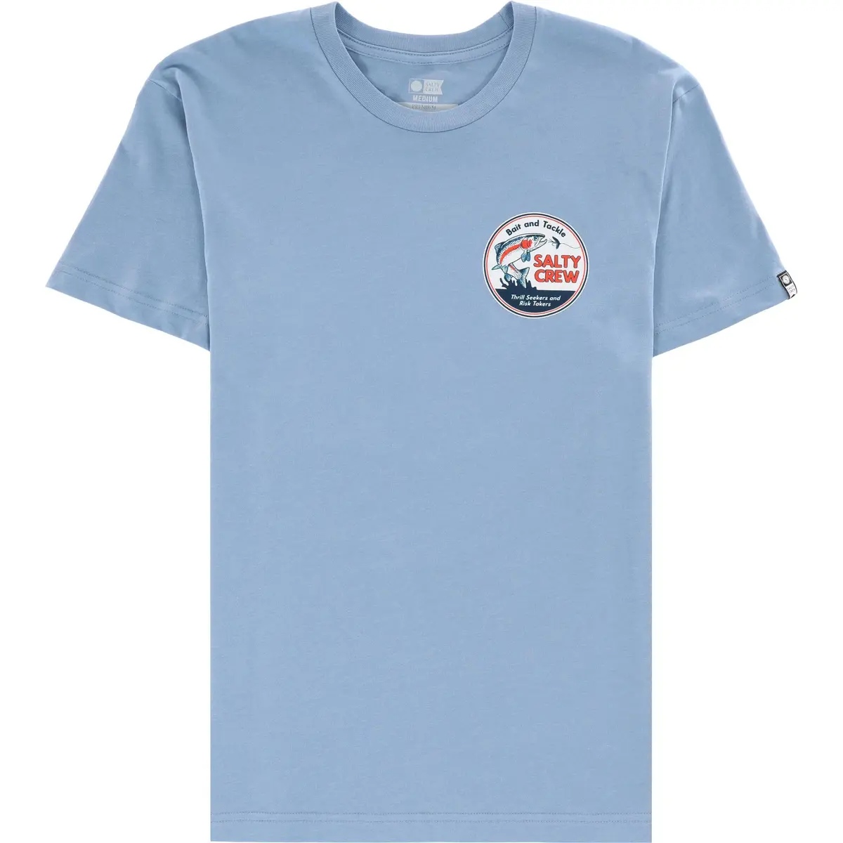 Salty Crew Fly Guy Premium Light Blue Tee 1