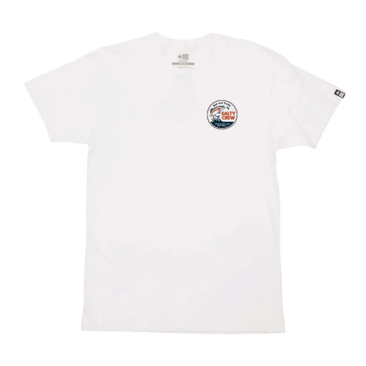 Salty Crew Fly Guy Premium Tee Shirt White 1