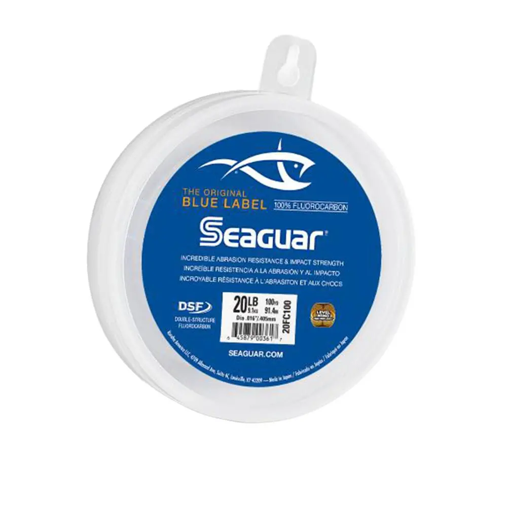 Seaguar Blue Label 100% Fluorocarbon 100 Yards Leader Line 1