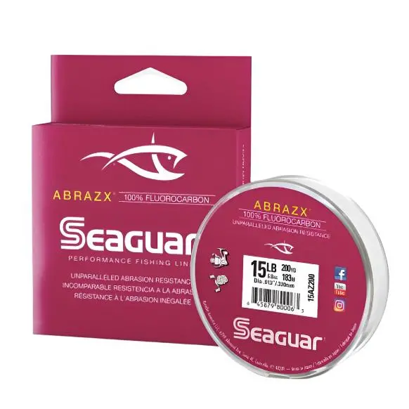 Seaguar Abrazx Fluorocarbon Line 200 Yards 1