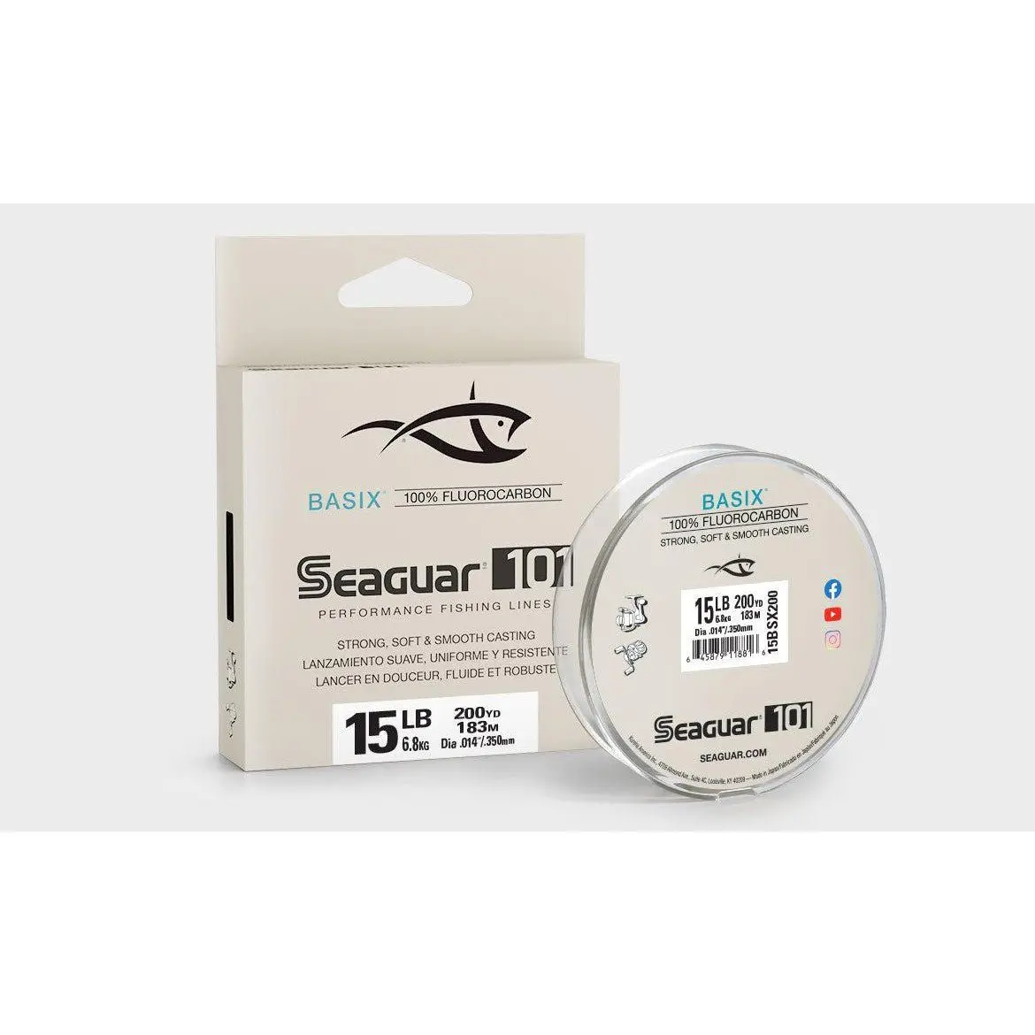 Seaguar Basix 100% Fluorocarbon 1