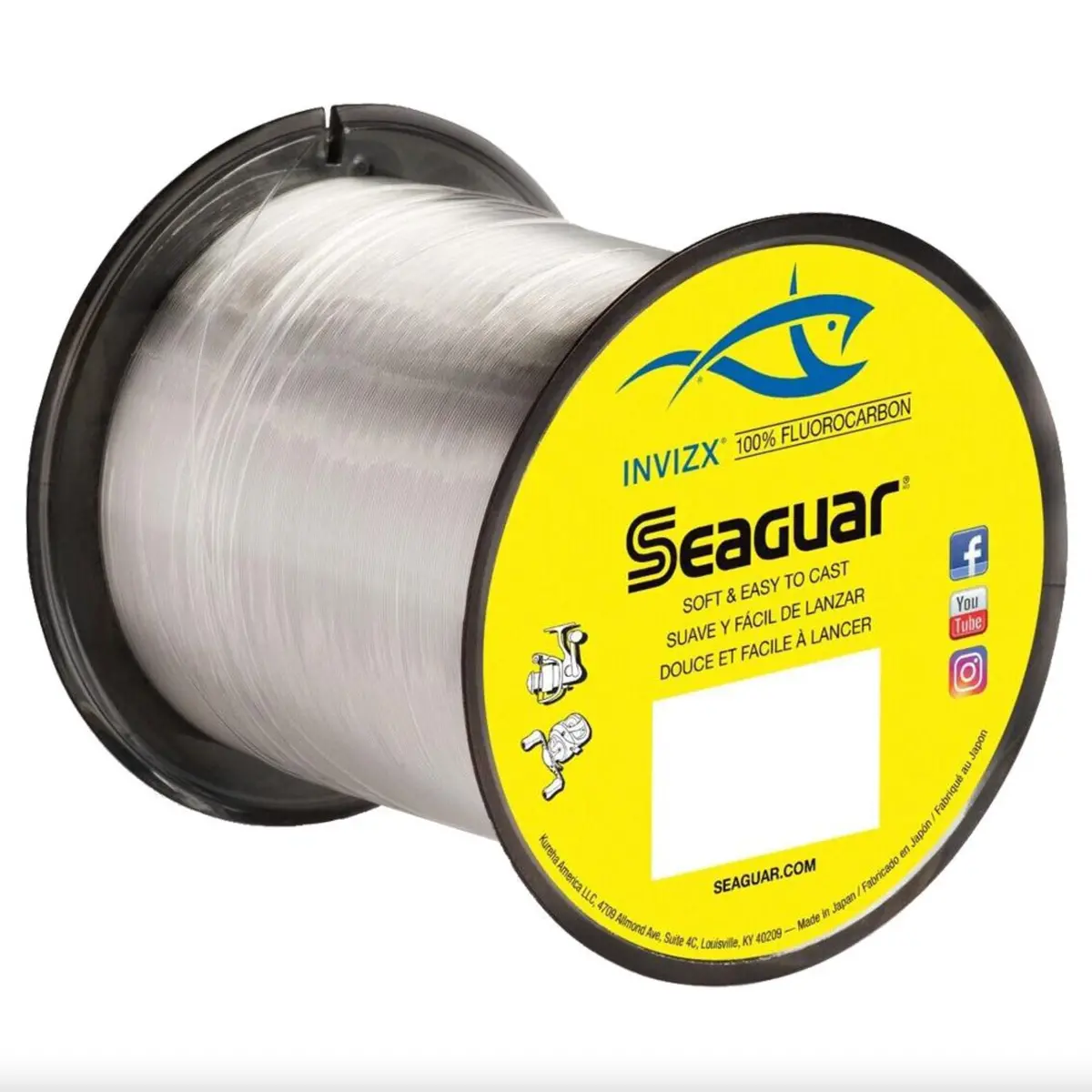 Seaguar Invizx Fluorocarbon Line 600 Yards 1