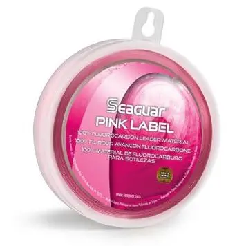 Seaguar Pink Label Fluorocarbon 25 Yard Spools 1